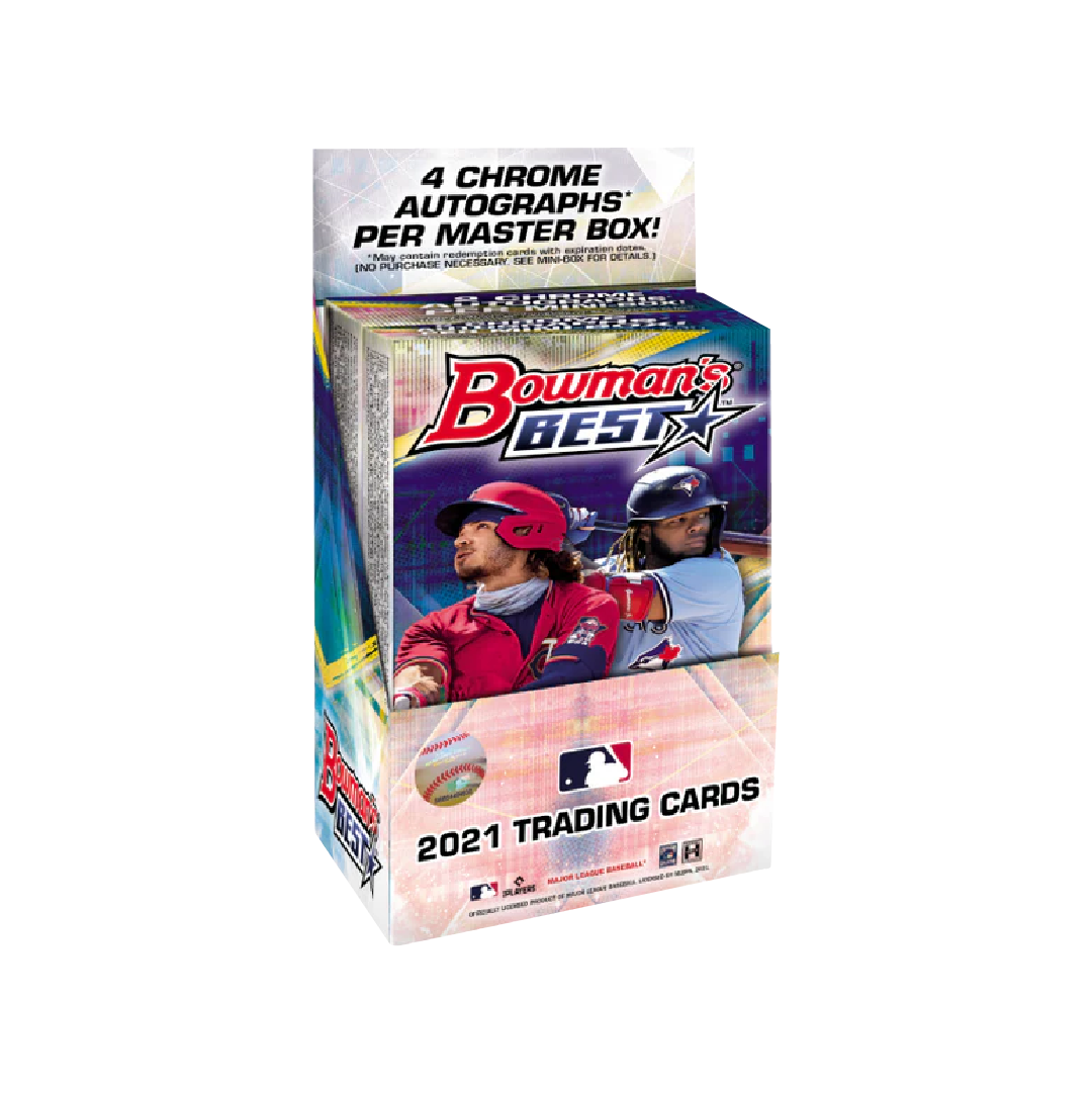 Topps Bowman Best Baseball Hobby Master Box 2021