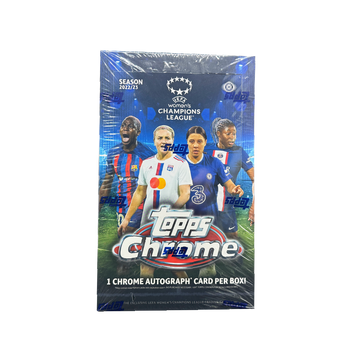 Topps Chrome UEFA Women's Champions League 2023 Hobby Box