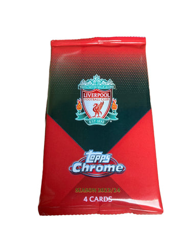 Topps Chrome Liverpool FC 23/24  - Pack
